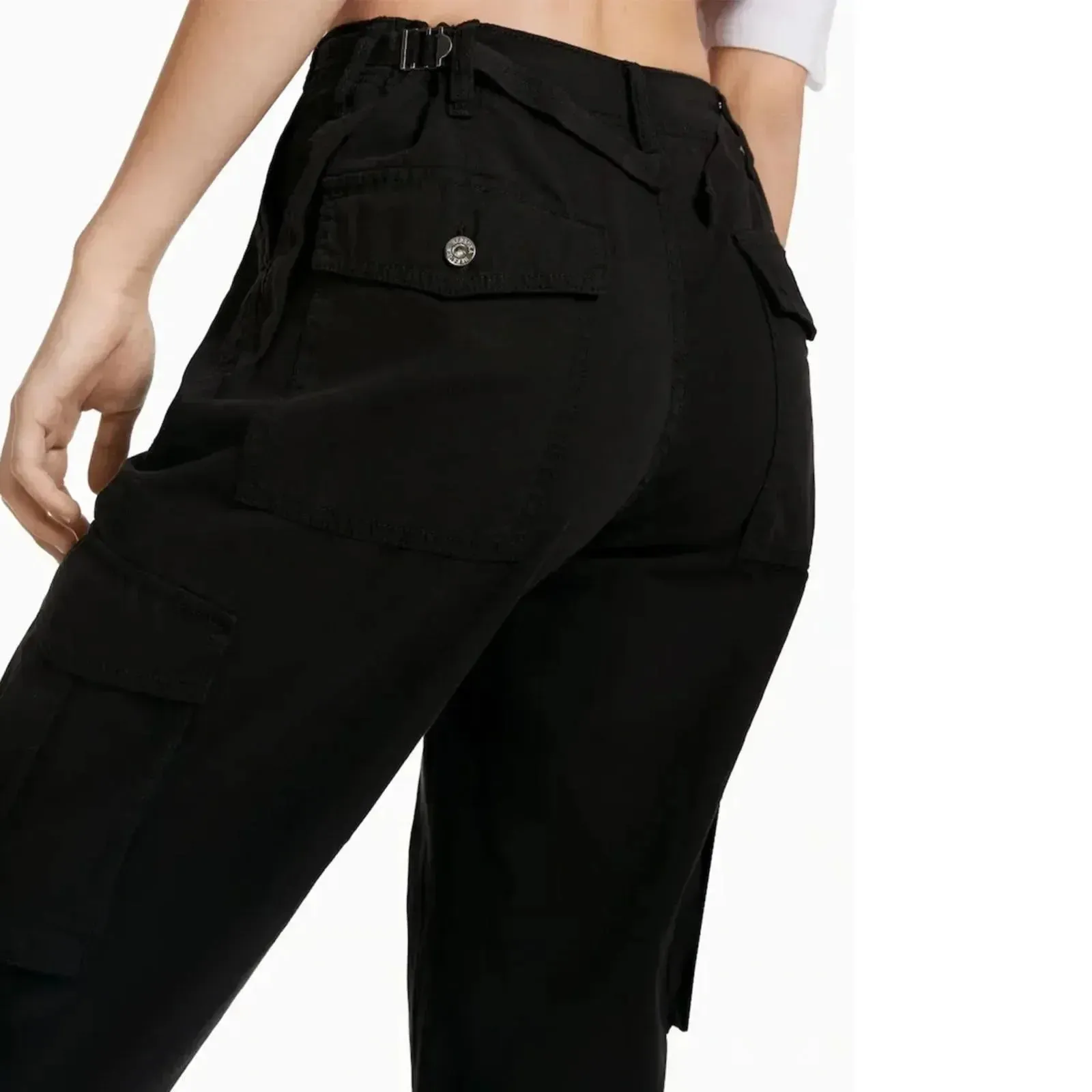 Milly - Adjustable Waist Cargo Pants - Stylish & Functional