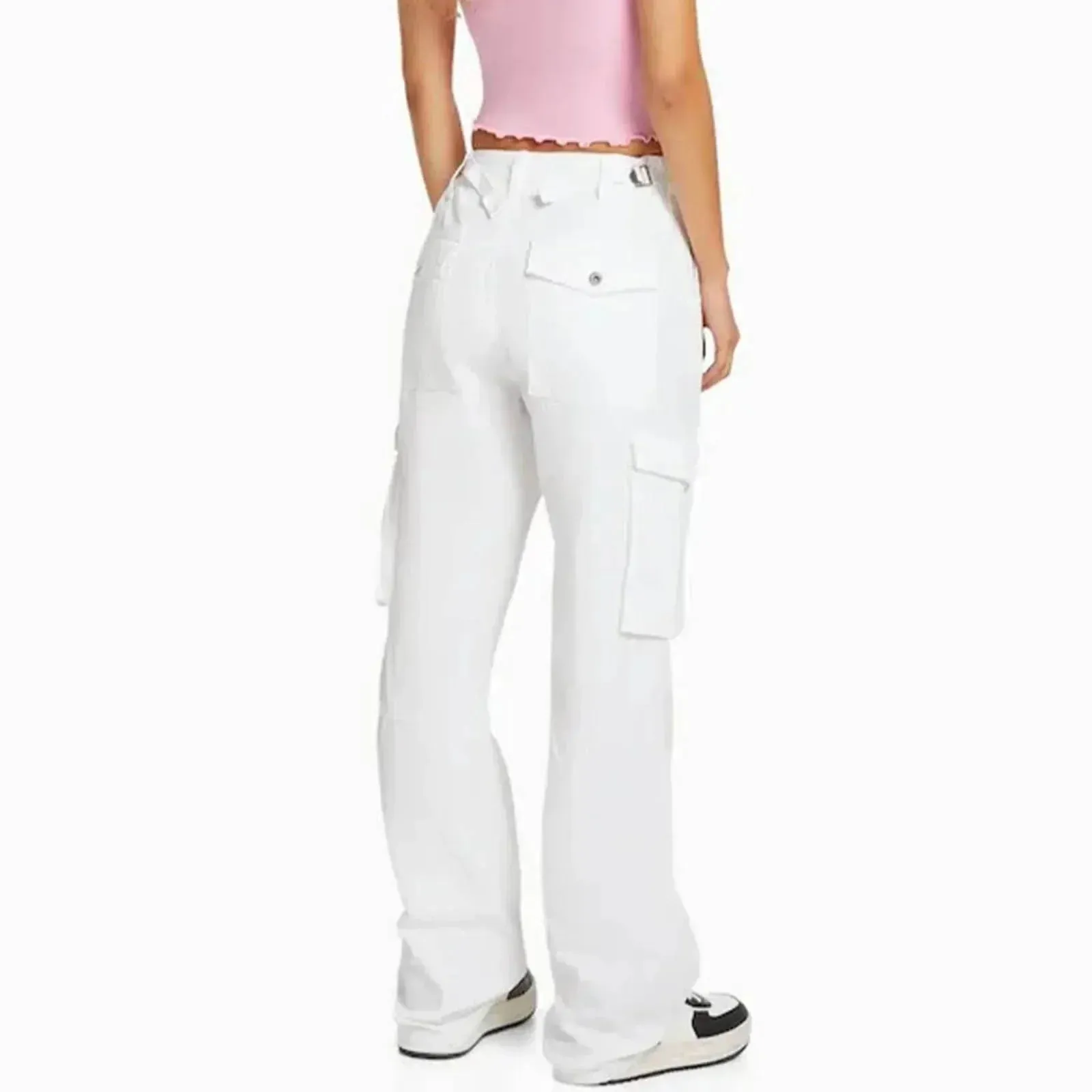 Milly - Adjustable Waist Cargo Pants - Stylish & Functional
