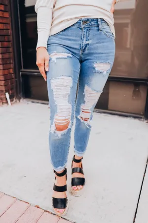 Missy Mid-Rise Skinny Jeans - Light
