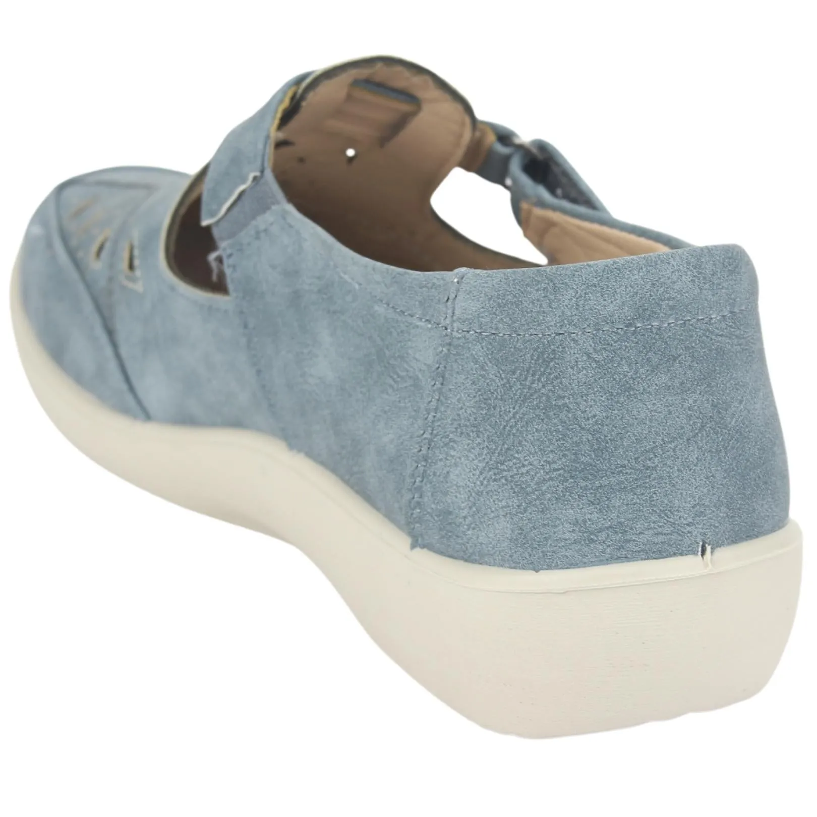 Mocasin Chalada Mujer Dong-1 Azul Casual