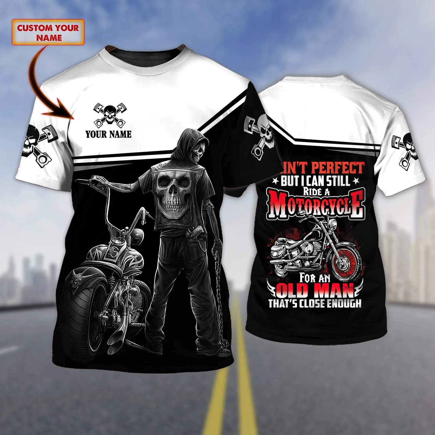 Motorcycle - 3D Tshirt - ATM2K