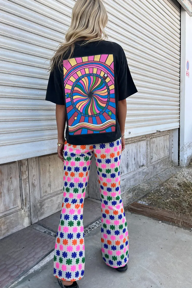 Multi Flower Trouser