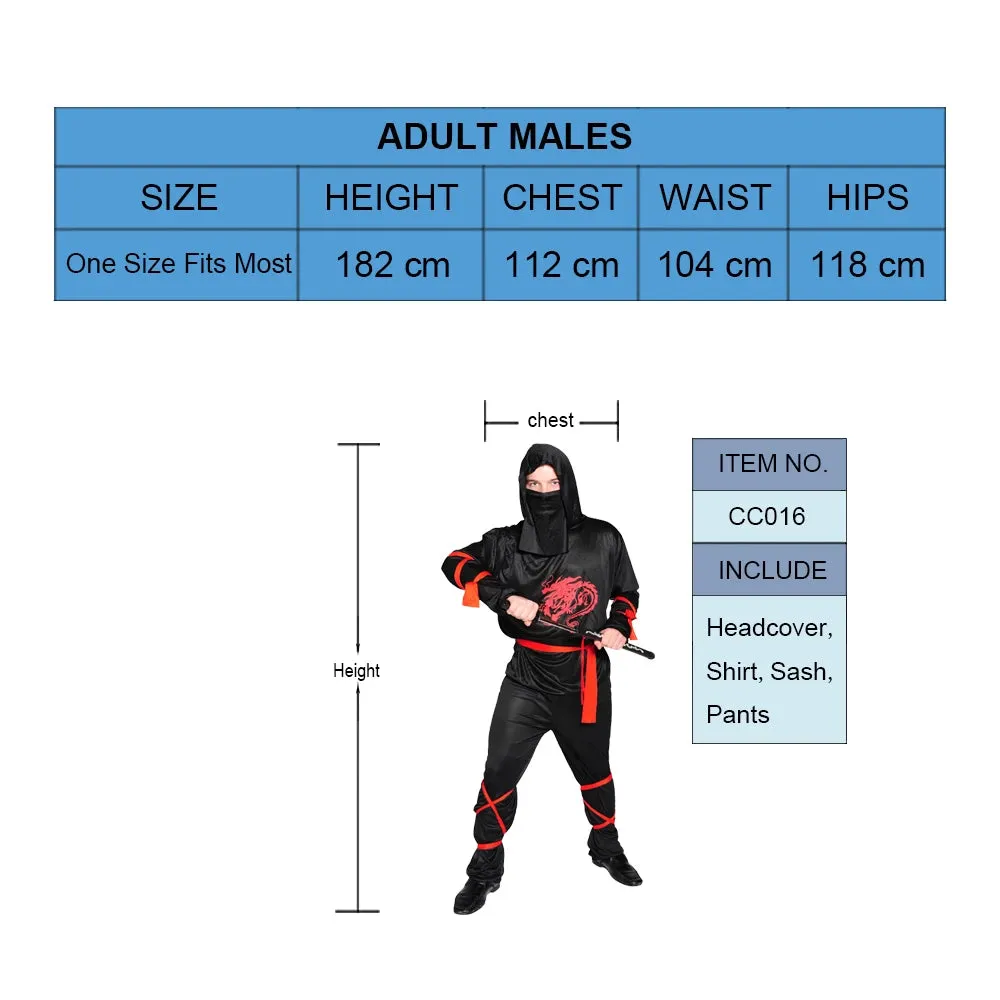 Ninja Couple Costume: Classic Edition