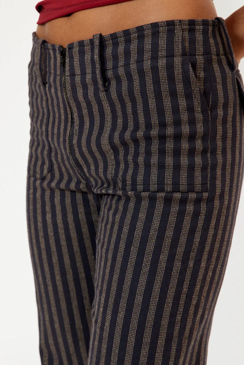 Pantalon rayé comfy