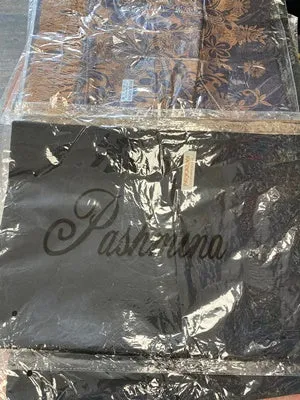 Pashmina Black & Brown color