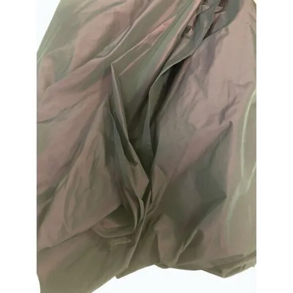 Pauw Amsterdam Purple Taffeta Gathered Designer Skirt size 2