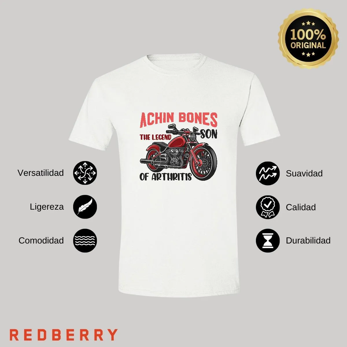Playera Hombre Motos Biker Motociclista MS2053