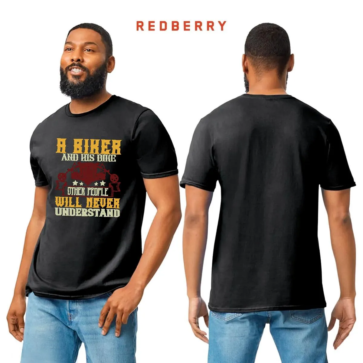 Playera Hombre Motos Biker Motociclista MS3002
