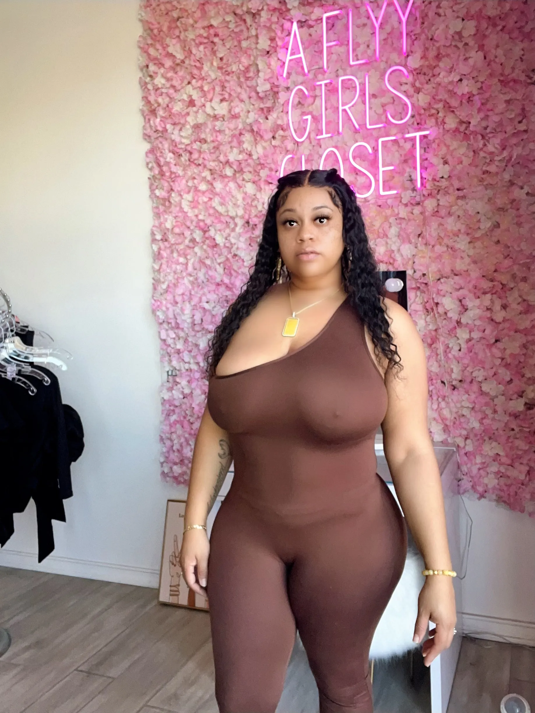 "Cold Shoulder" Jumpsuit