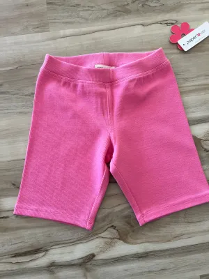 Ribbed Biker Shorts || Pink Cosmos