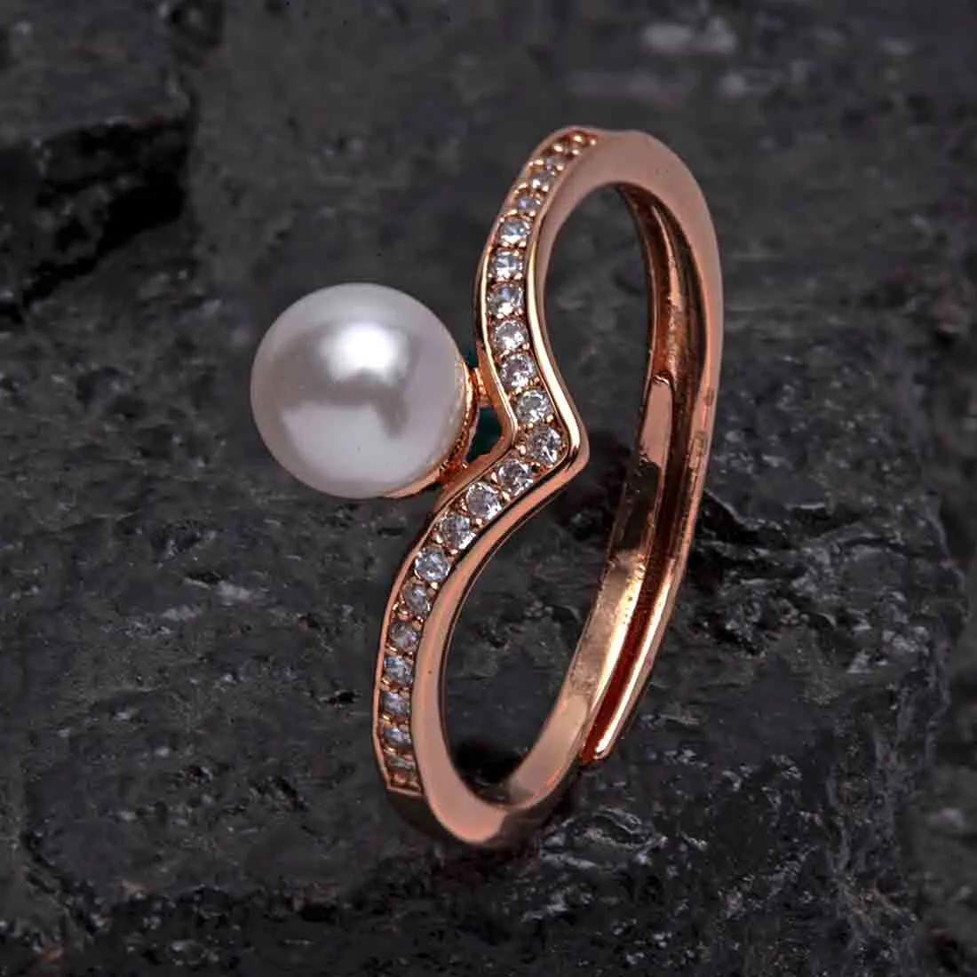 Rosegold Noah Ring