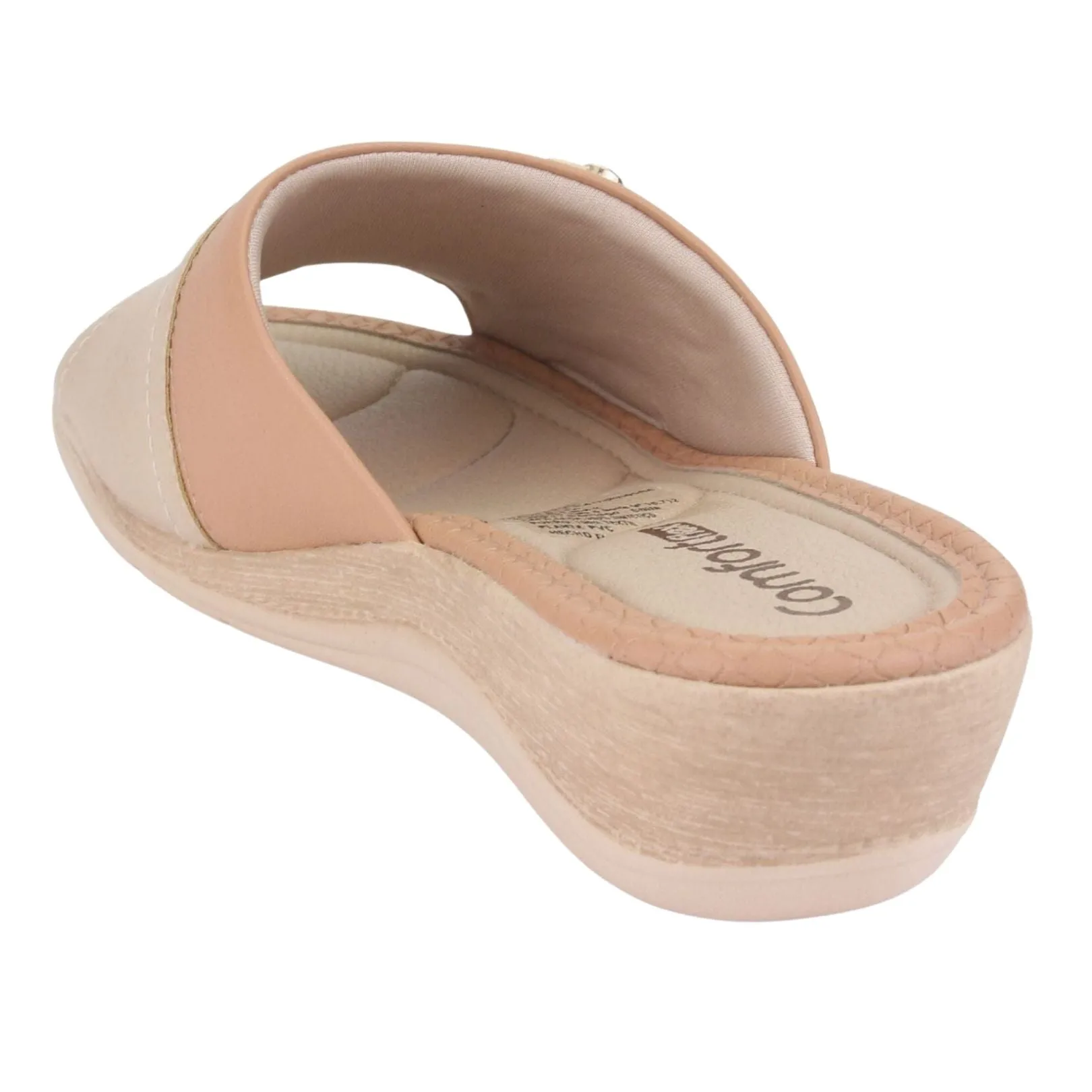 Sandalia Comfortflex Mujer 2296401 Beige Casual