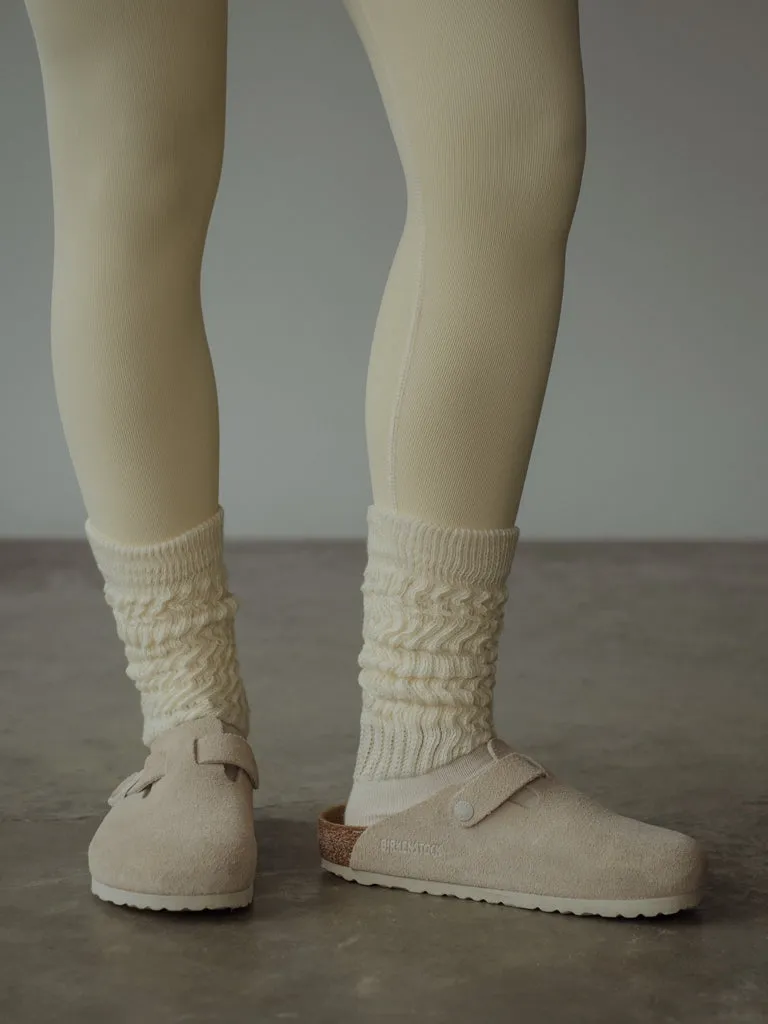 SCRUNCH SOCKS - CREAMY