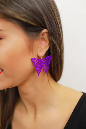Set Me Free Butterfly Earrings -- 5 Colors!