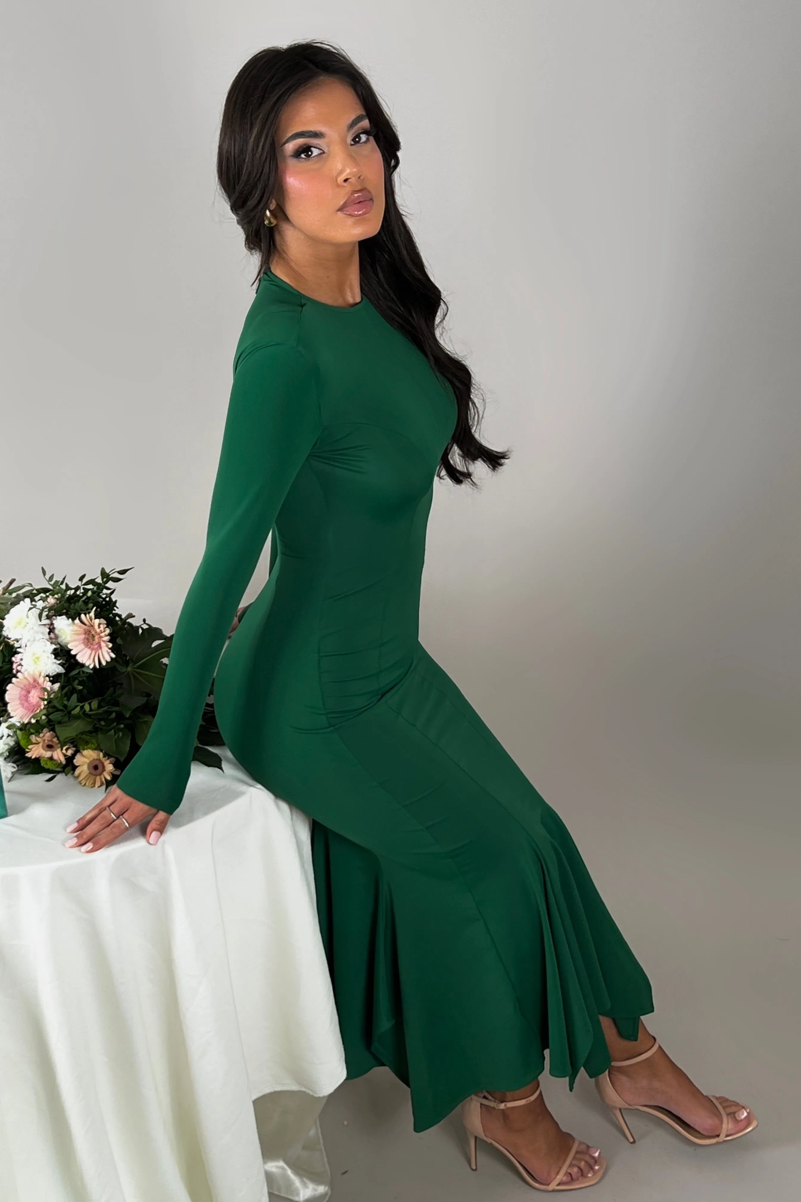 Sienne Emerald Dress