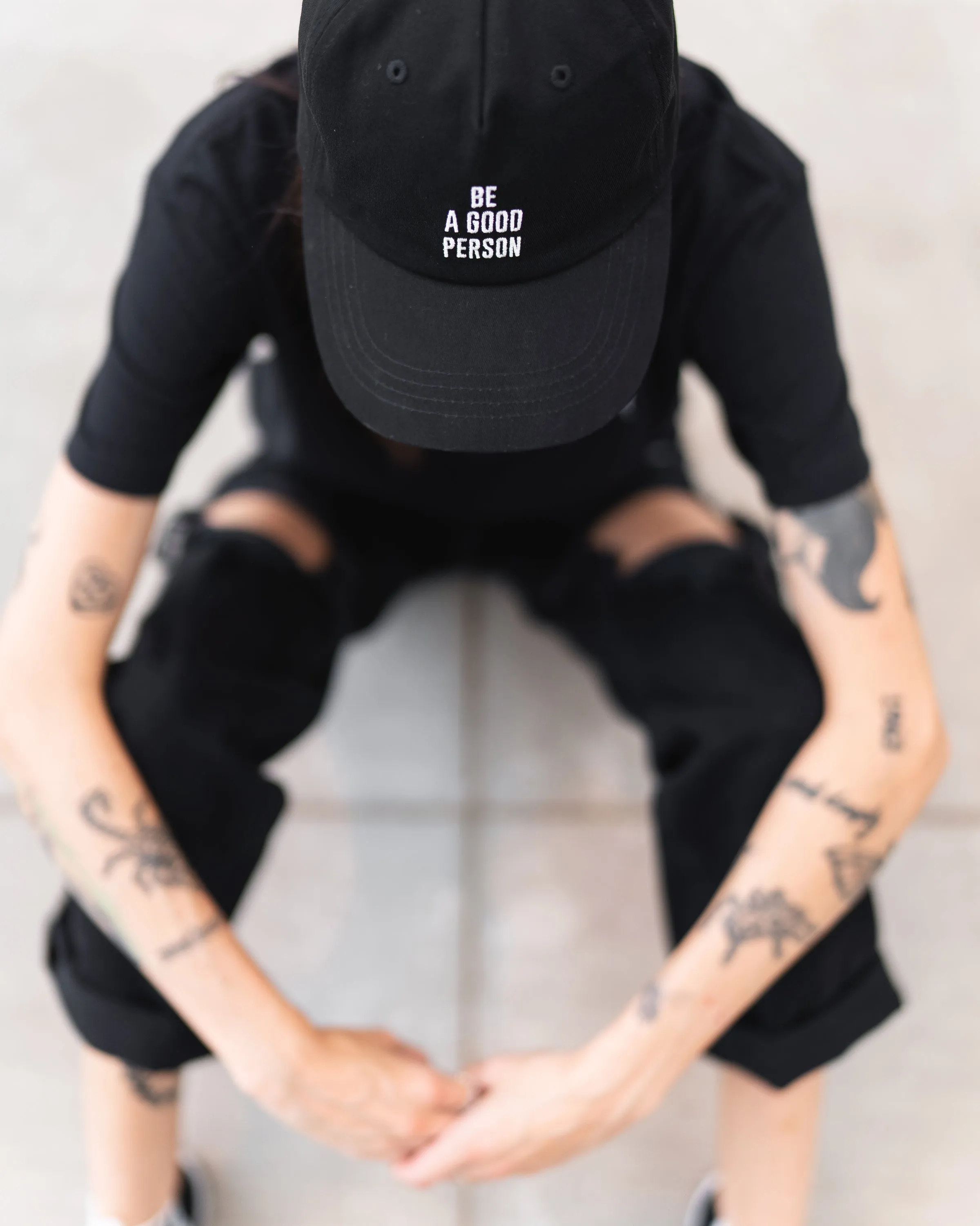 Signature Dad Hat - Black