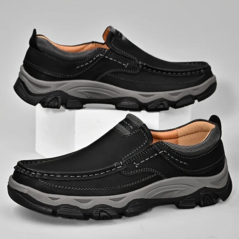 [Slip On Loafers] Comfortable Men's Slip On Loafers - Non-Slip Driving Shoes for Men