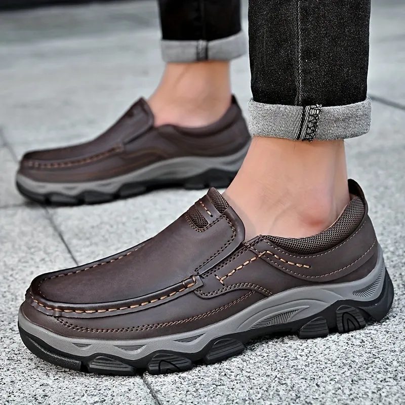 [Slip On Loafers] Comfortable Men's Slip On Loafers - Non-Slip Driving Shoes for Men