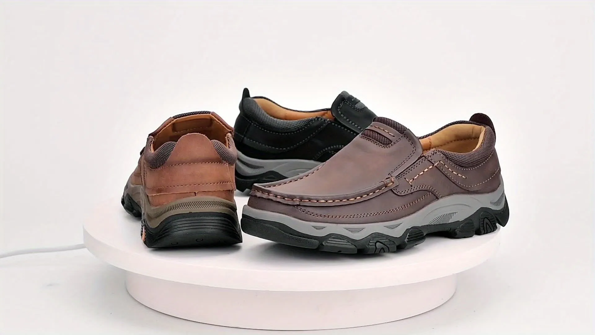 [Slip On Loafers] Comfortable Men's Slip On Loafers - Non-Slip Driving Shoes for Men