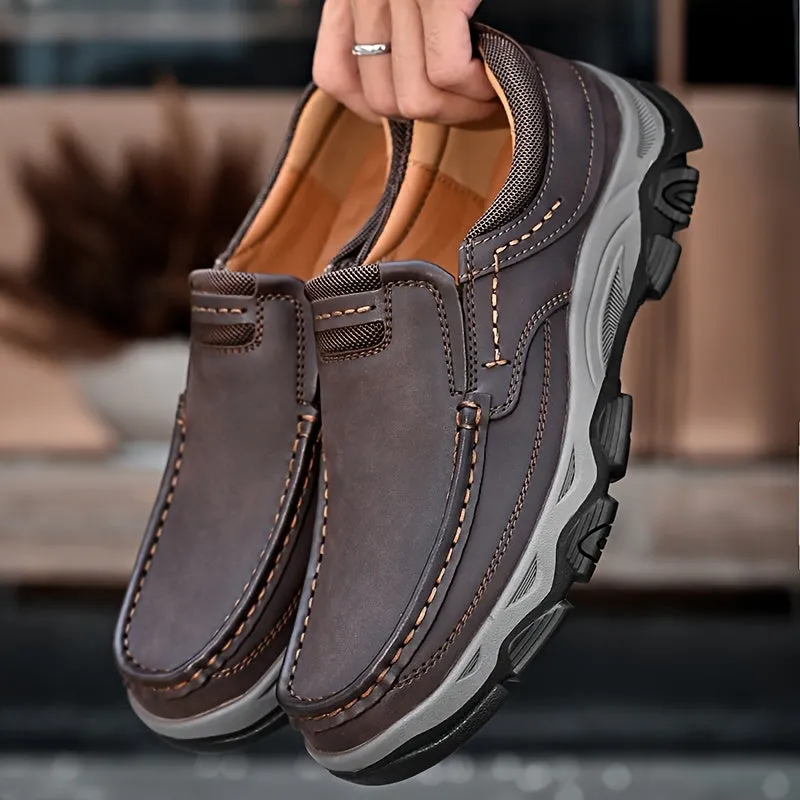 [Slip On Loafers] Comfortable Men's Slip On Loafers - Non-Slip Driving Shoes for Men
