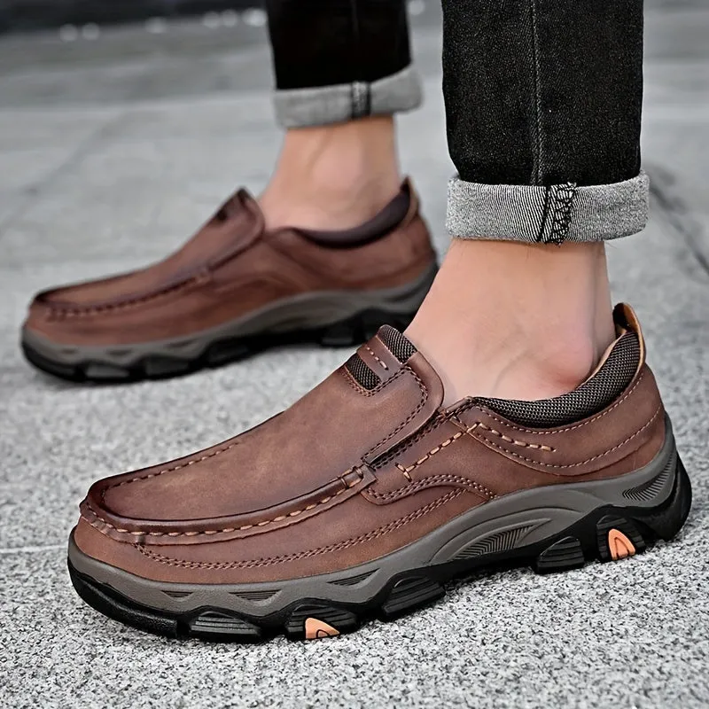 [Slip On Loafers] Comfortable Men's Slip On Loafers - Non-Slip Driving Shoes for Men