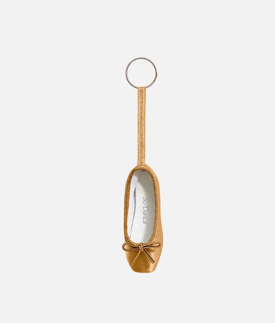 So Danca Satin Pointe Shoe Keyring KC01