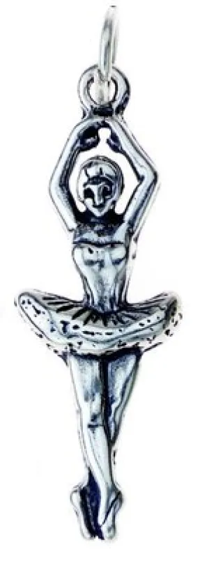 STERLING SILVER CHARM BALLET DANCER