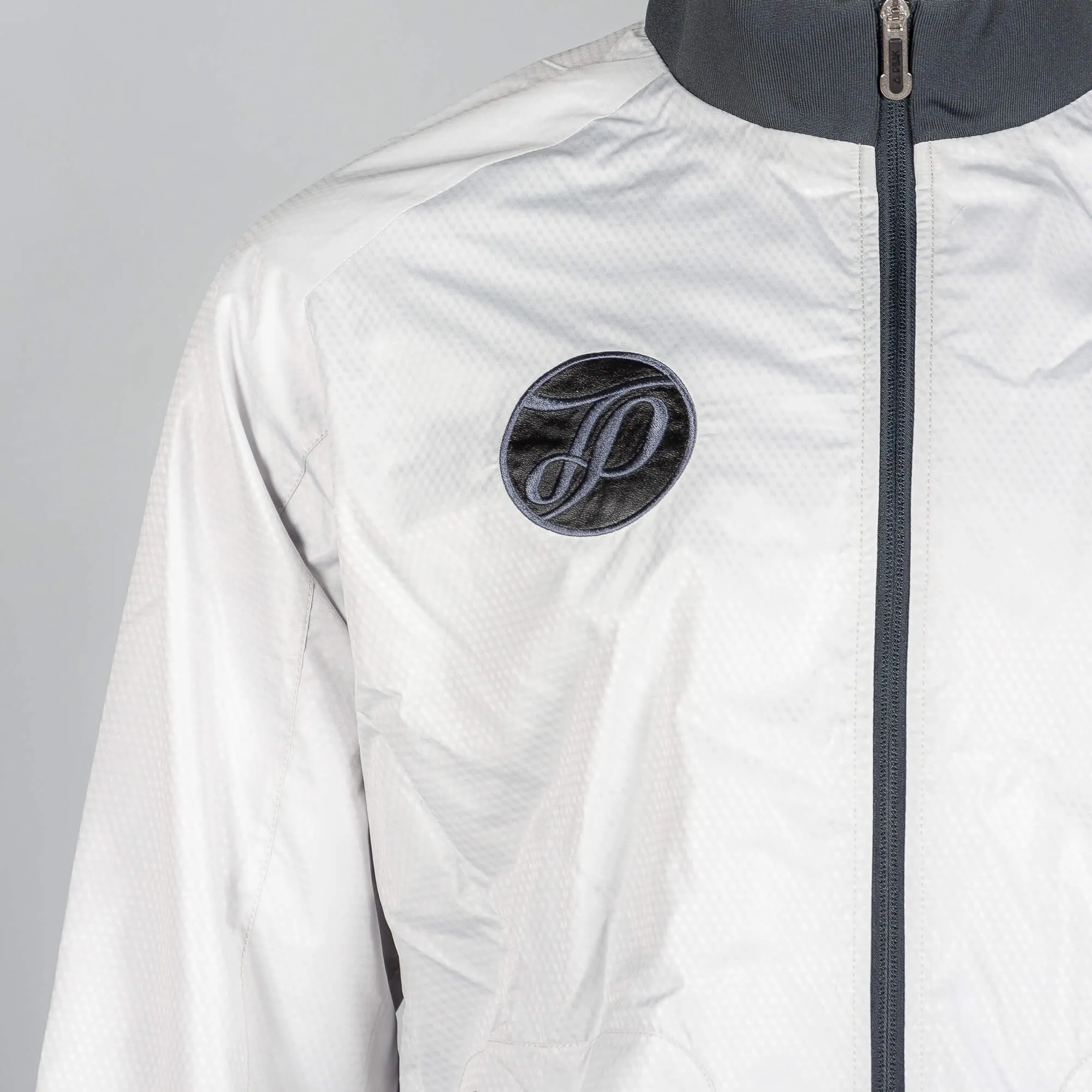 Tenká bunda Peak Tony Parker Woven Jacket Lt.Grey šedá