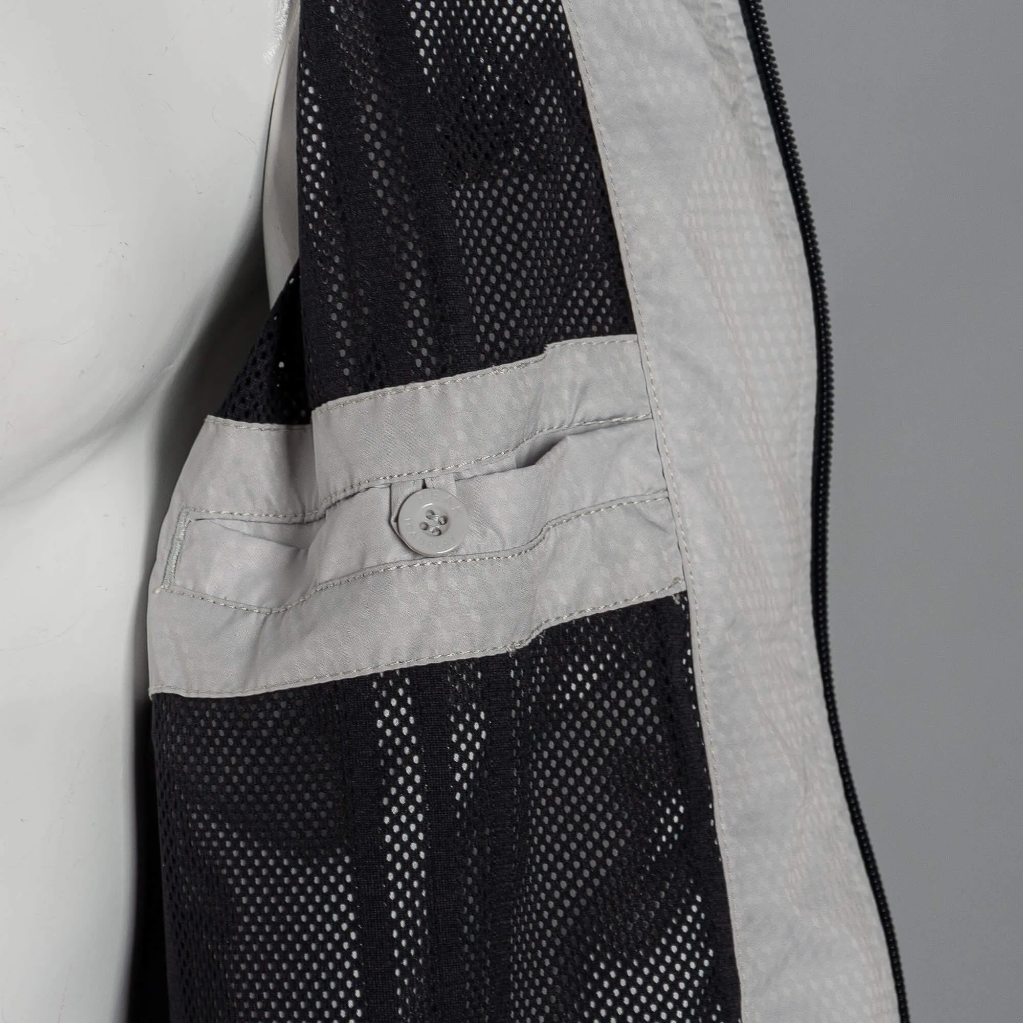 Tenká bunda Peak Tony Parker Woven Jacket Lt.Grey šedá