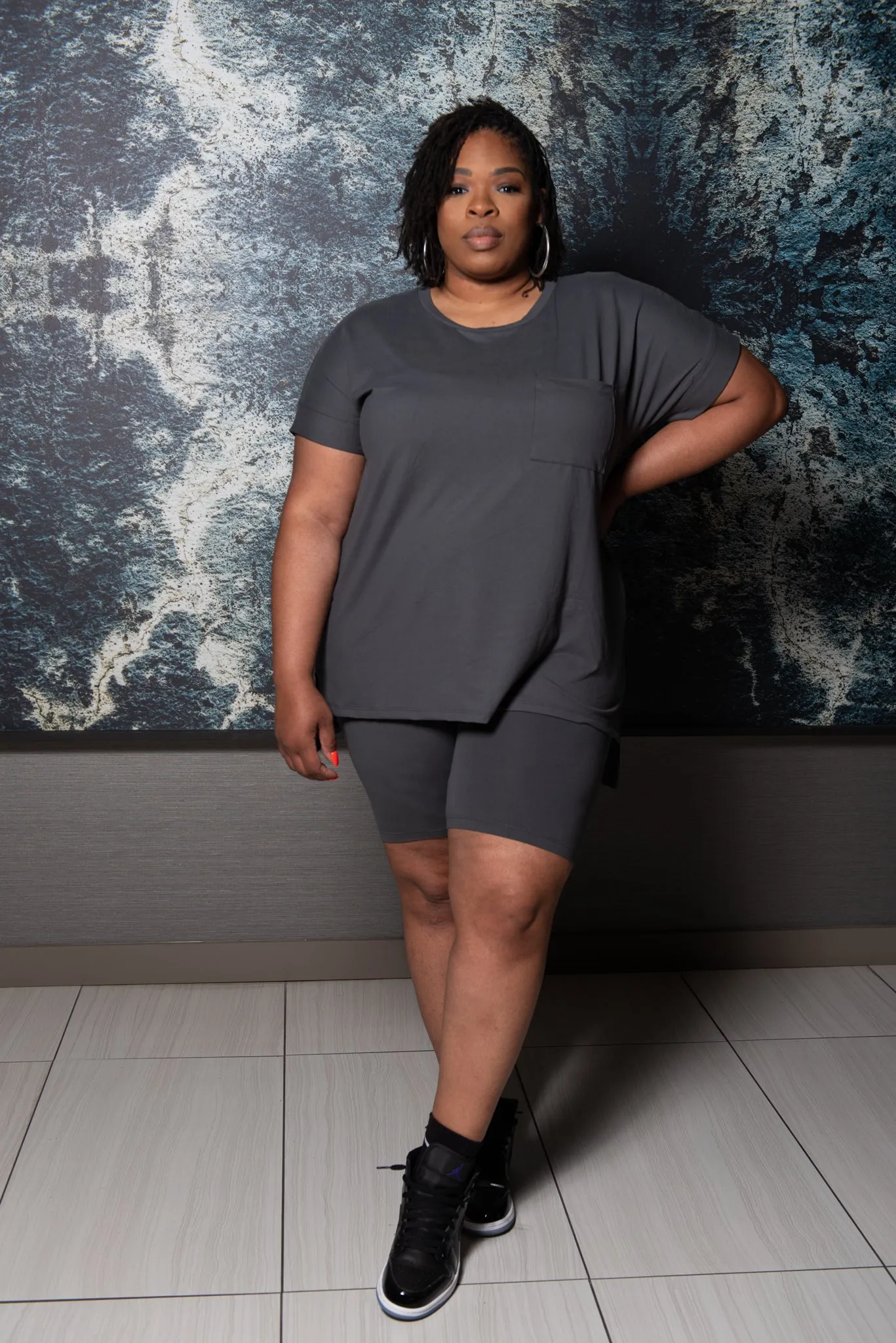 THE POCKET TEE SET - ASH GREY