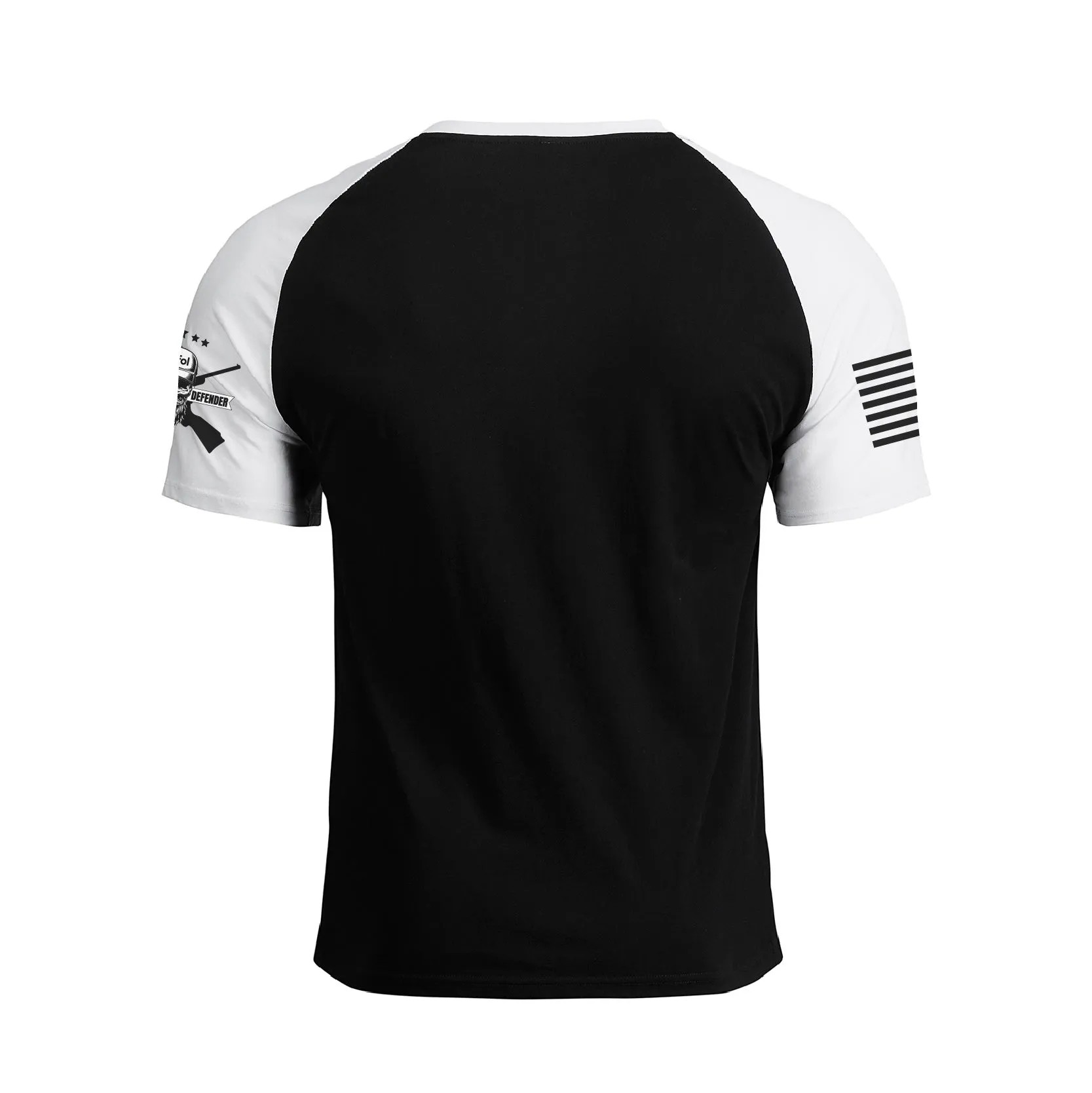 THE PUNISHER 100% COTTON RAGLAN GRAPHIC TEE