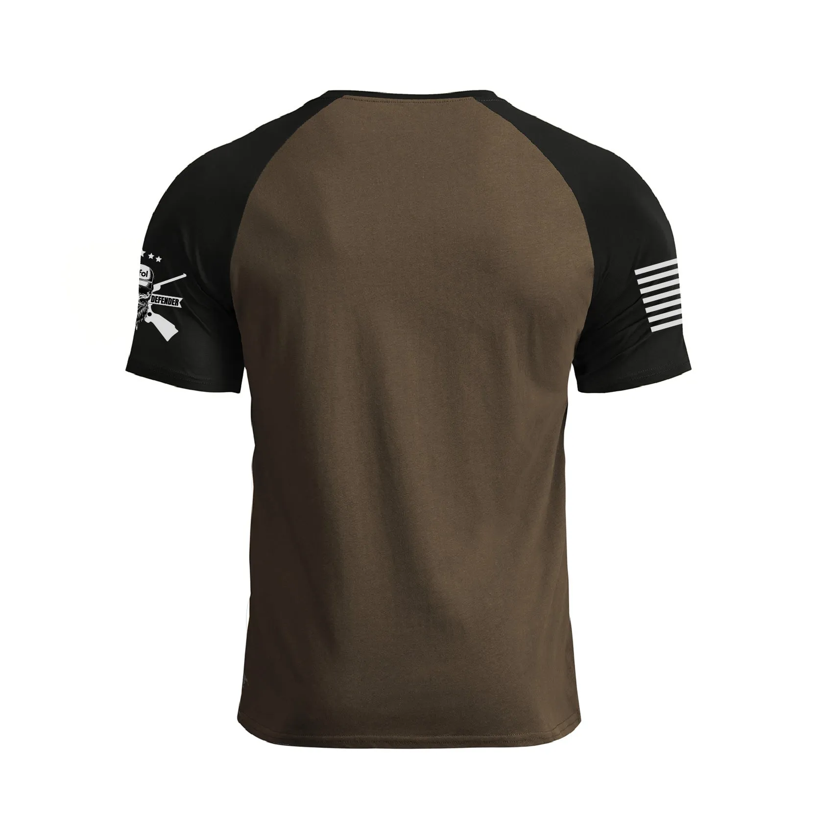 THE PUNISHER 100% COTTON RAGLAN GRAPHIC TEE