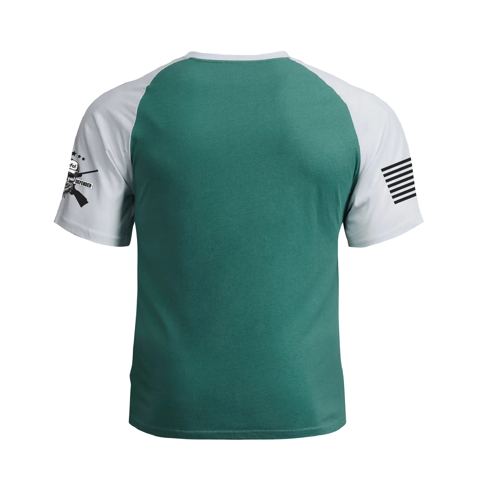 THE PUNISHER 100% COTTON RAGLAN GRAPHIC TEE