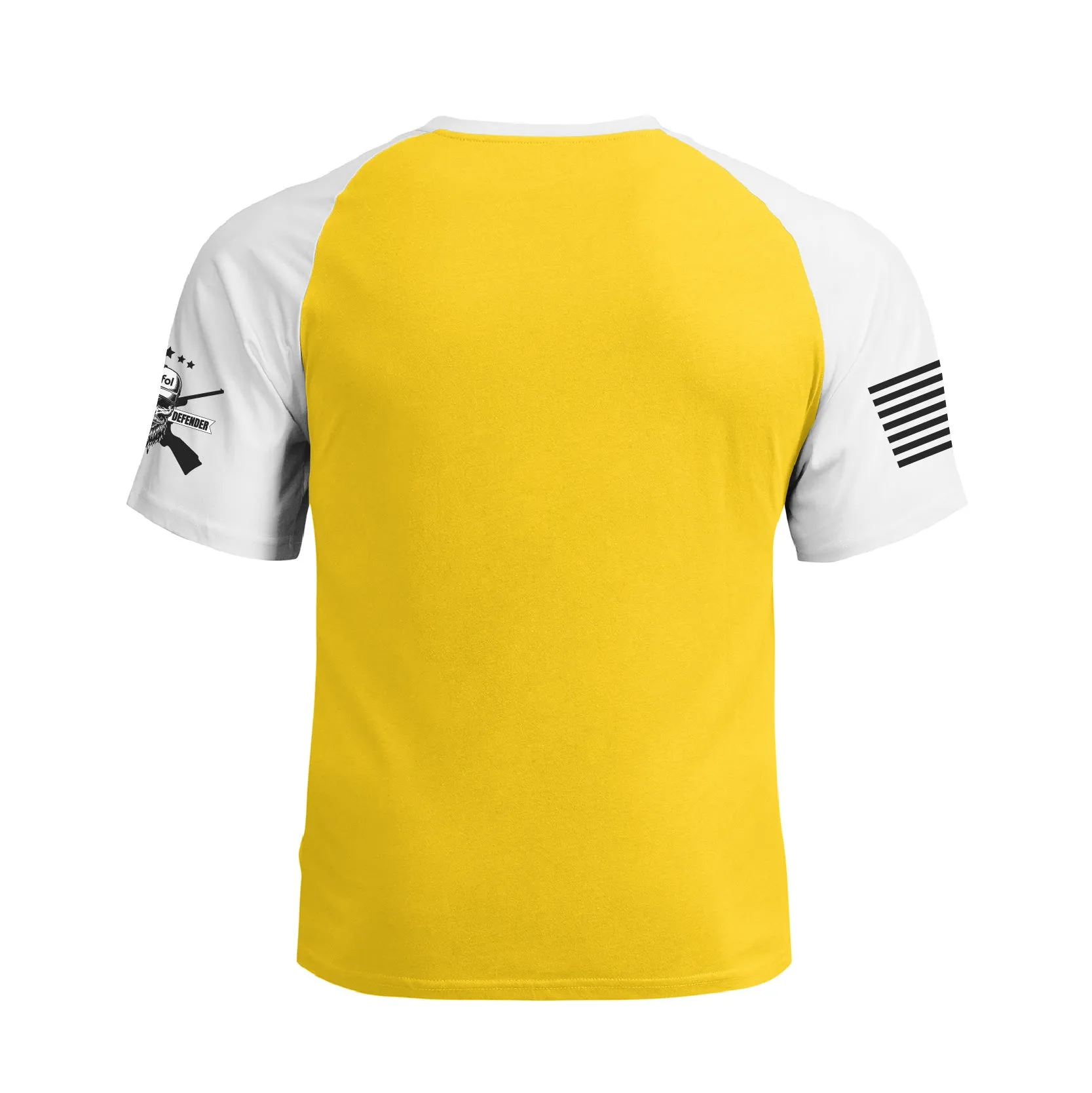 THE PUNISHER 100% COTTON RAGLAN GRAPHIC TEE