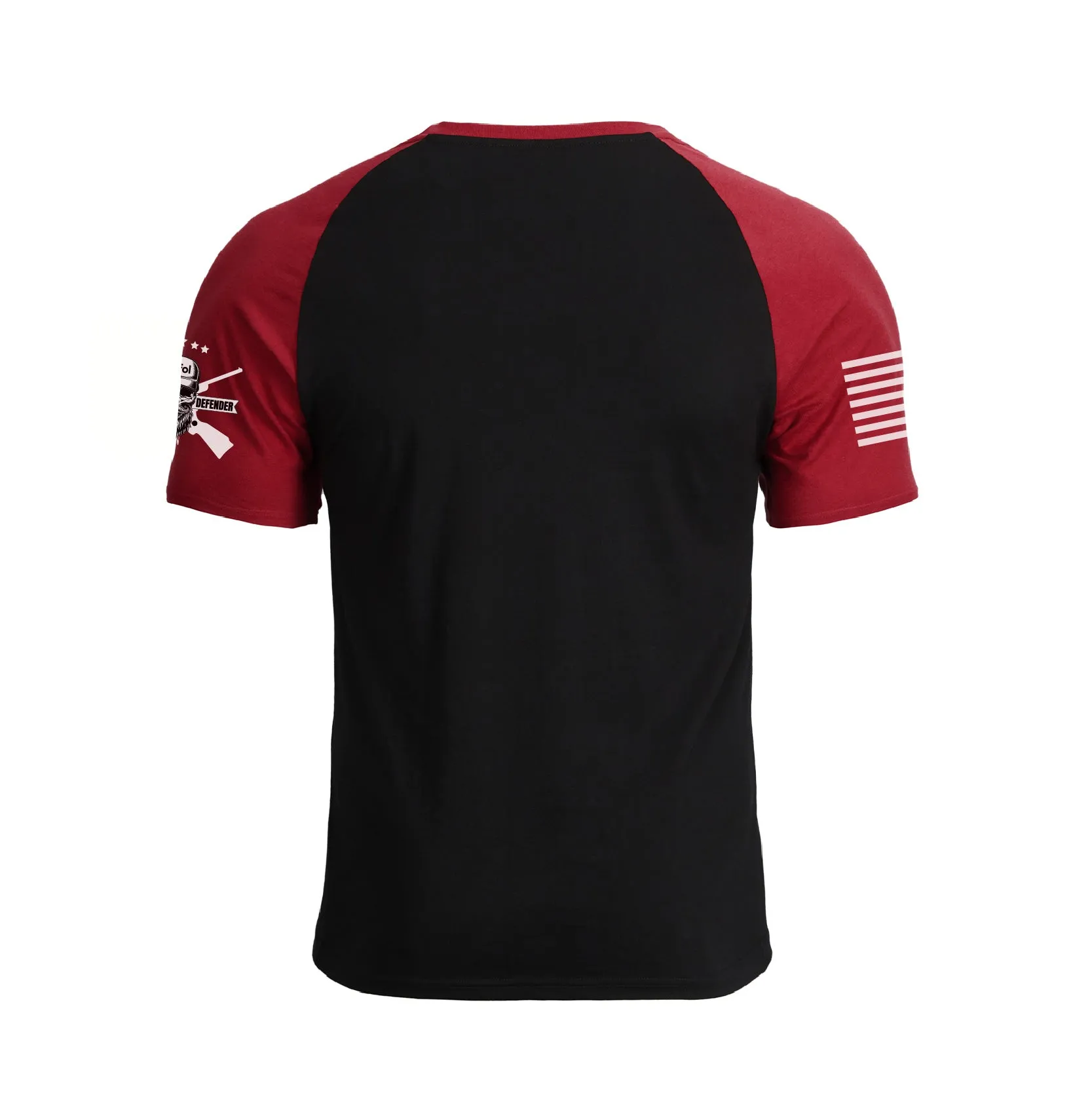 THE PUNISHER 100% COTTON RAGLAN GRAPHIC TEE