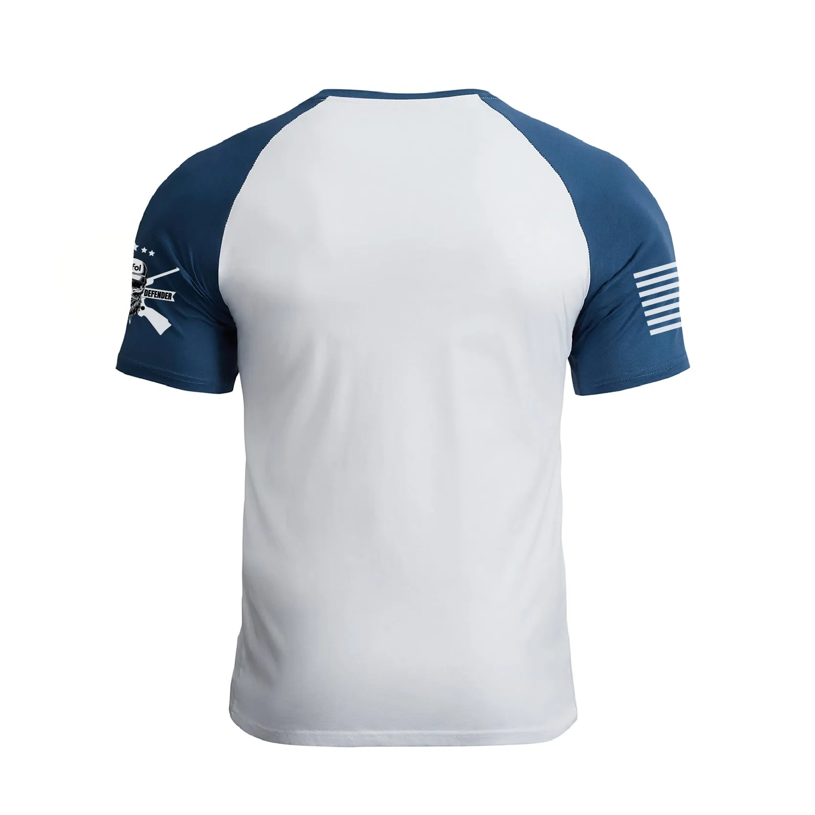THE PUNISHER 100% COTTON RAGLAN GRAPHIC TEE
