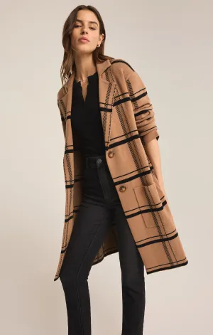 TIMBER PLAID CARDIGAN-CAMPFIRE