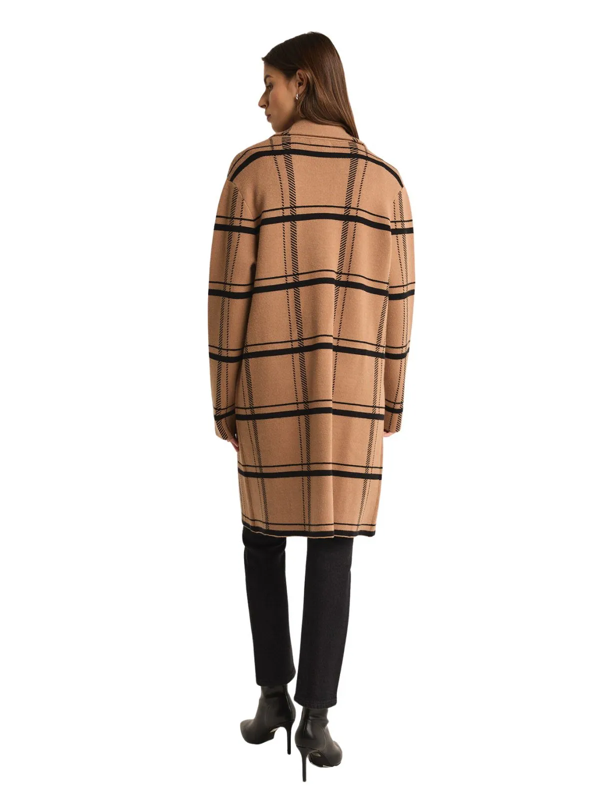 TIMBER PLAID CARDIGAN-CAMPFIRE