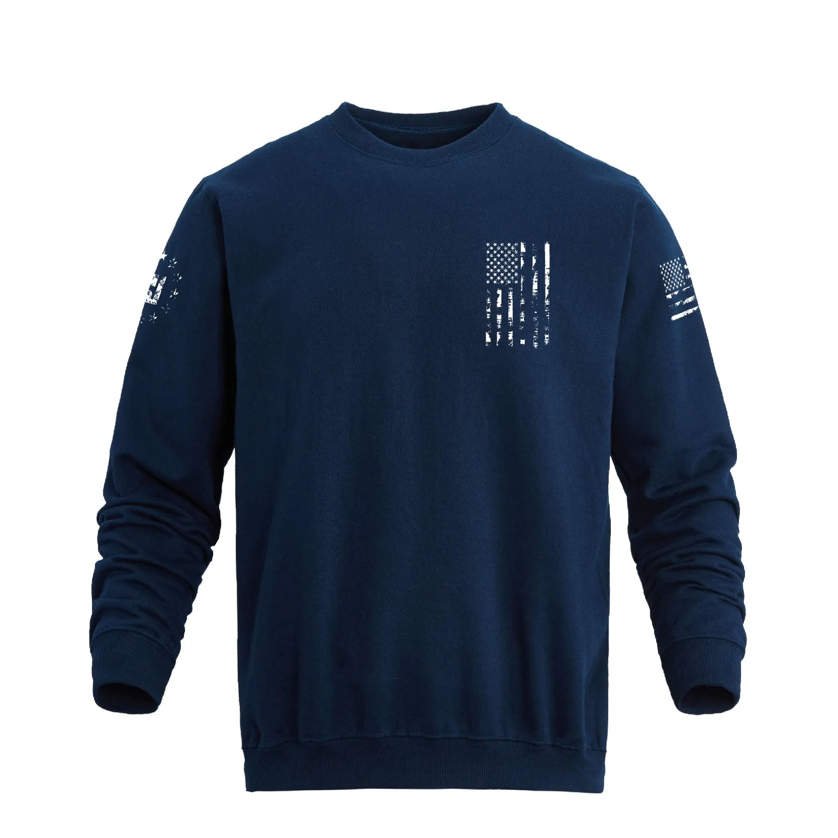 USA FLAG CROSS SWEATSHIRT
