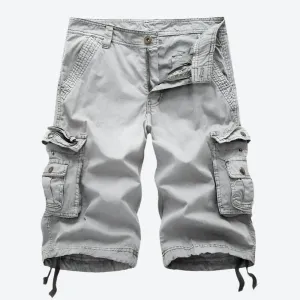 Utility Pocket Cargo Knee-Length Shorts