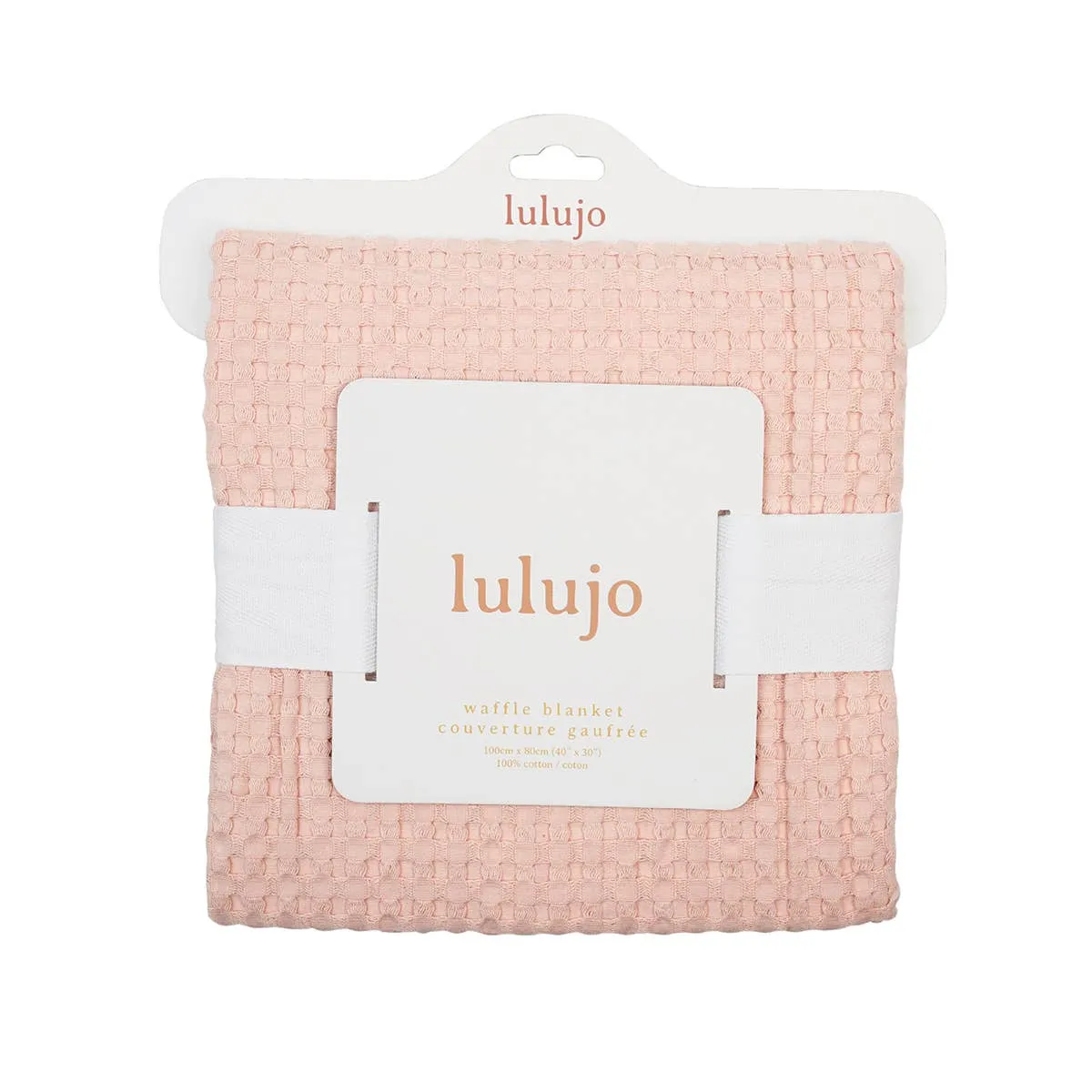 Waffle Blanket - Ballet Slipper