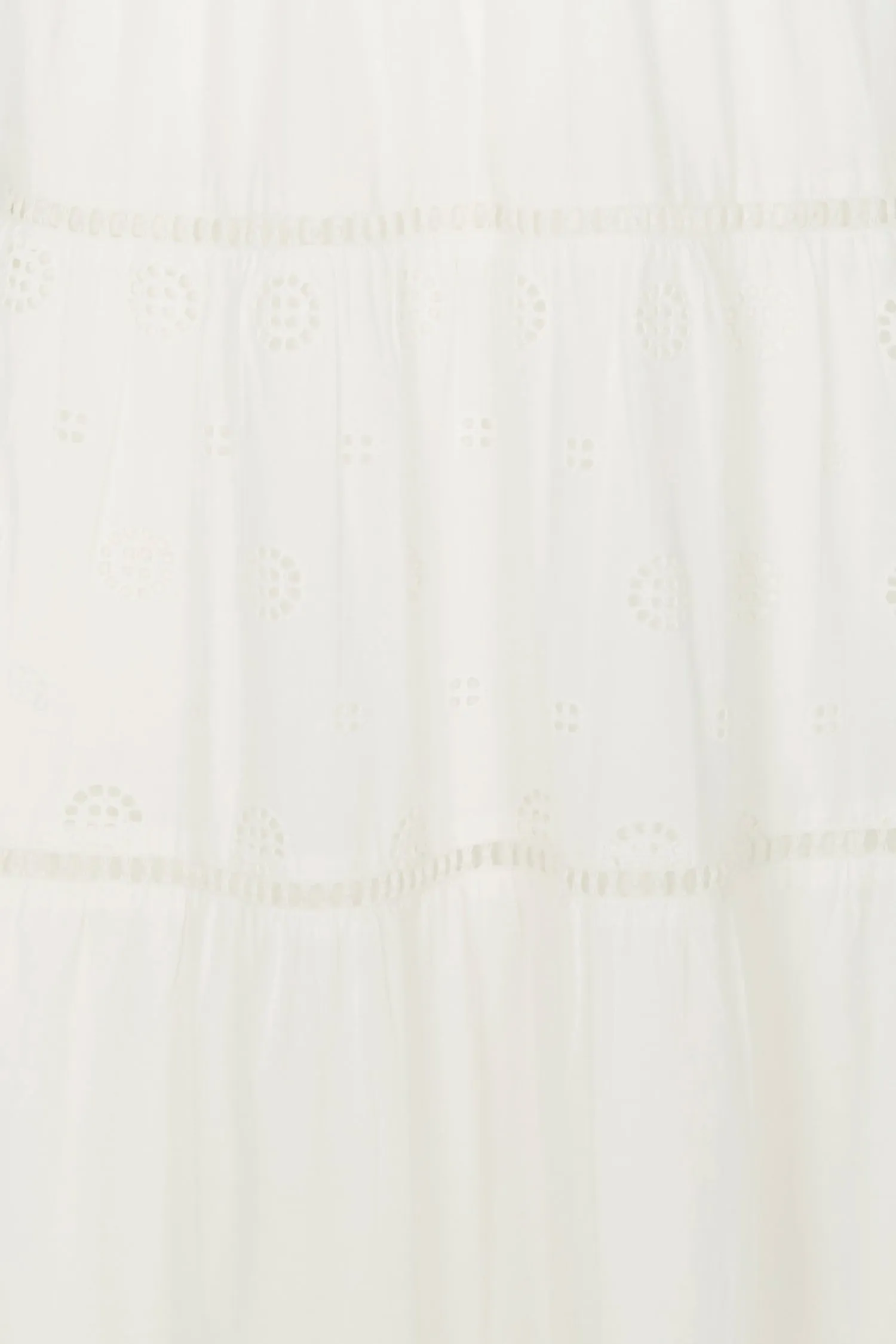 White Broderie Kylie Dress