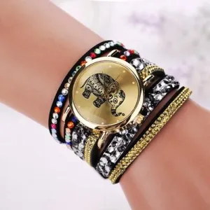 Women's Multi-Colored Elephant Watch With 13 Colors!