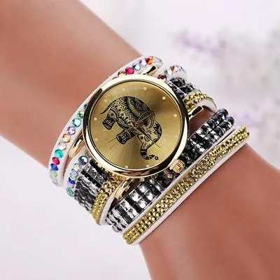 Women's Multi-Colored Elephant Watch With 13 Colors!