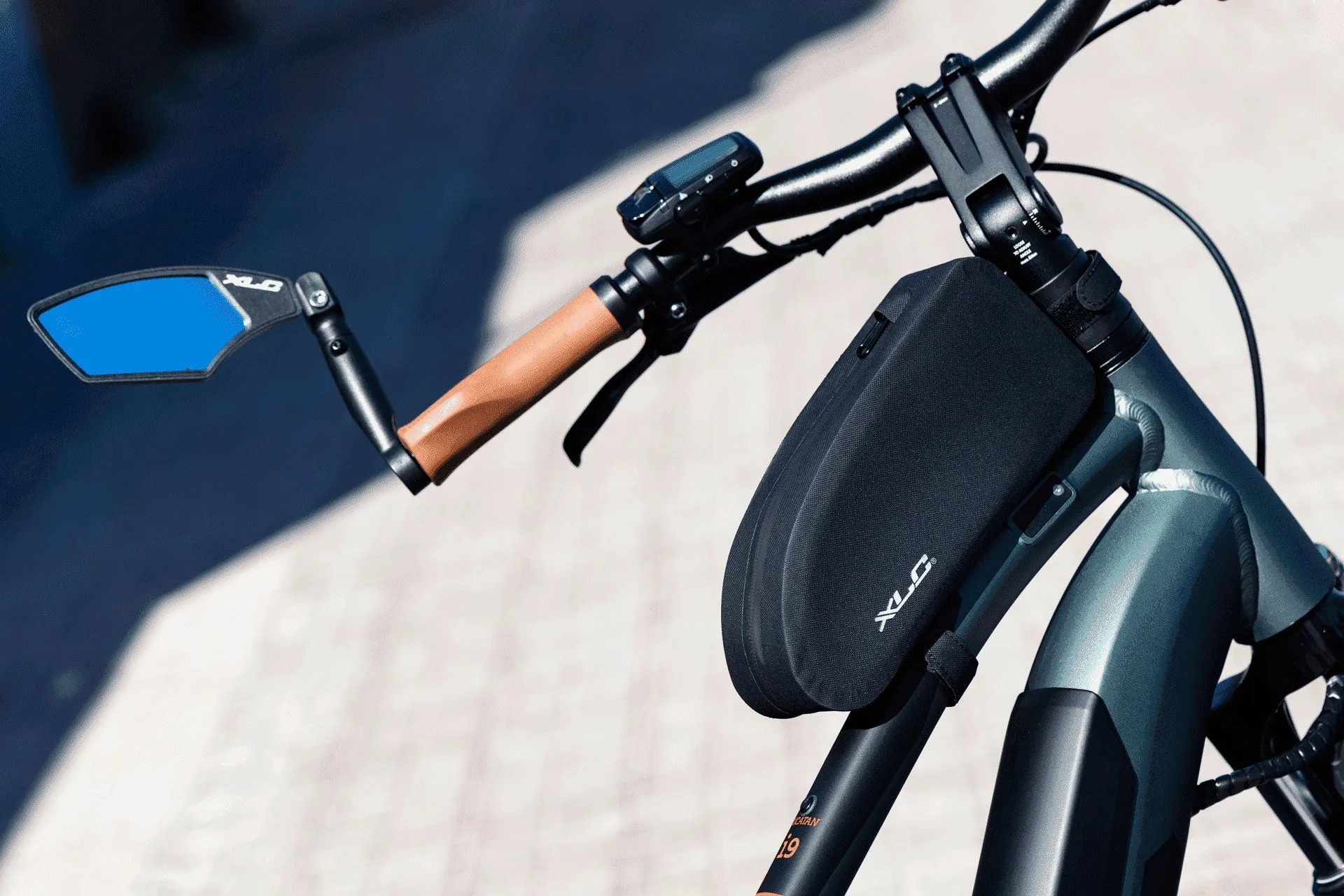 XLC GR-G27 Ergo Sport Lock-On Grips Brown