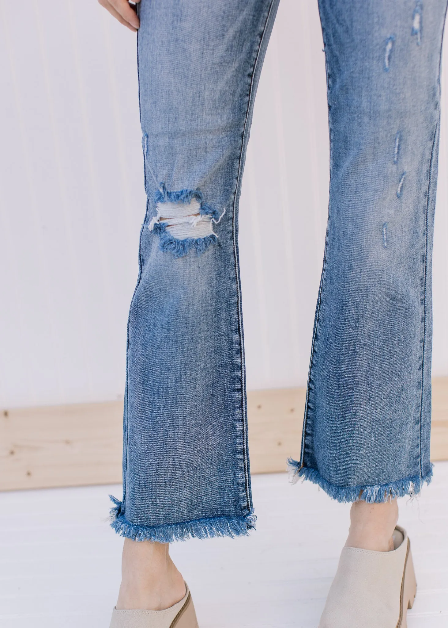 XZ High Rise Crop Flare