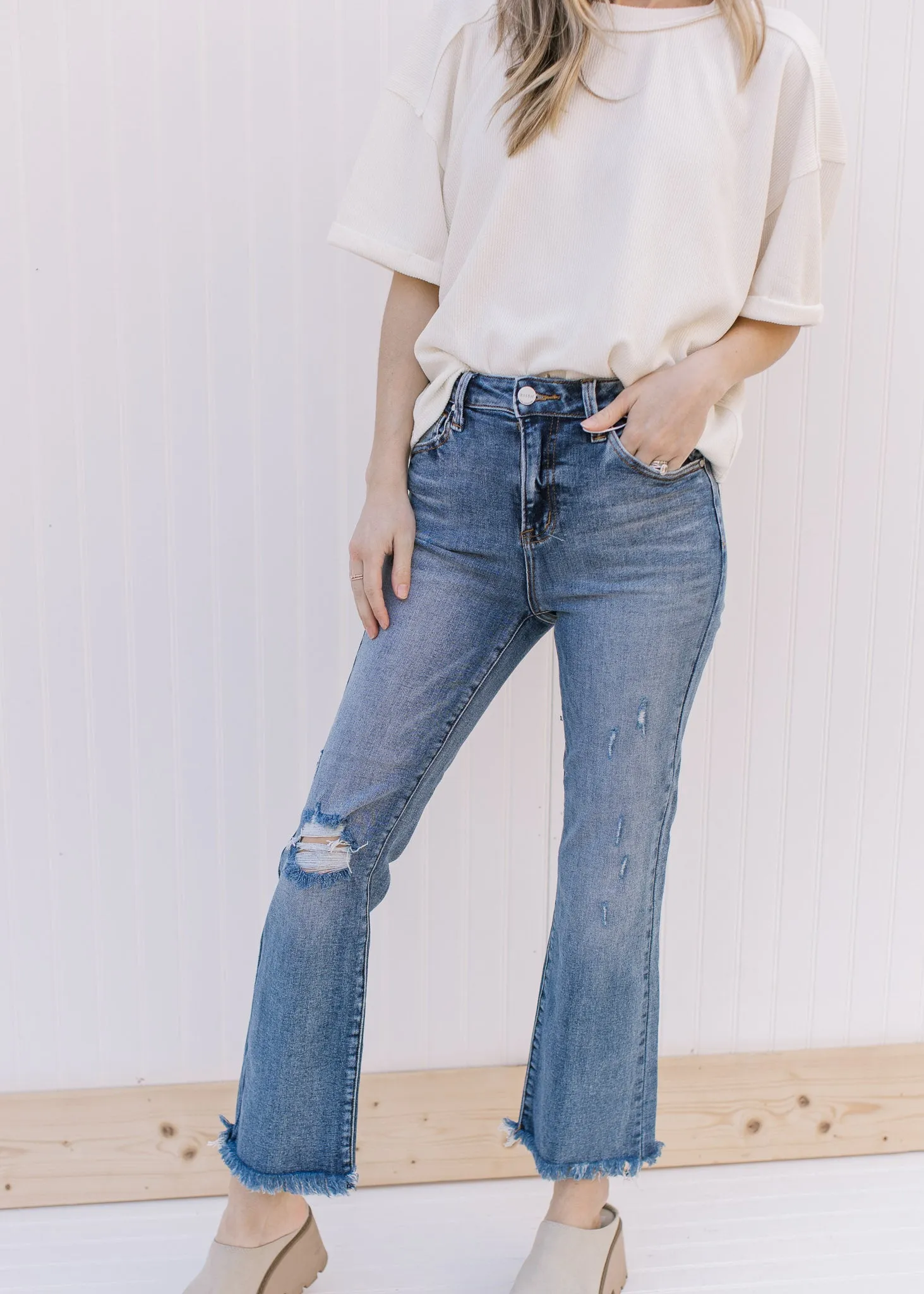 XZ High Rise Crop Flare