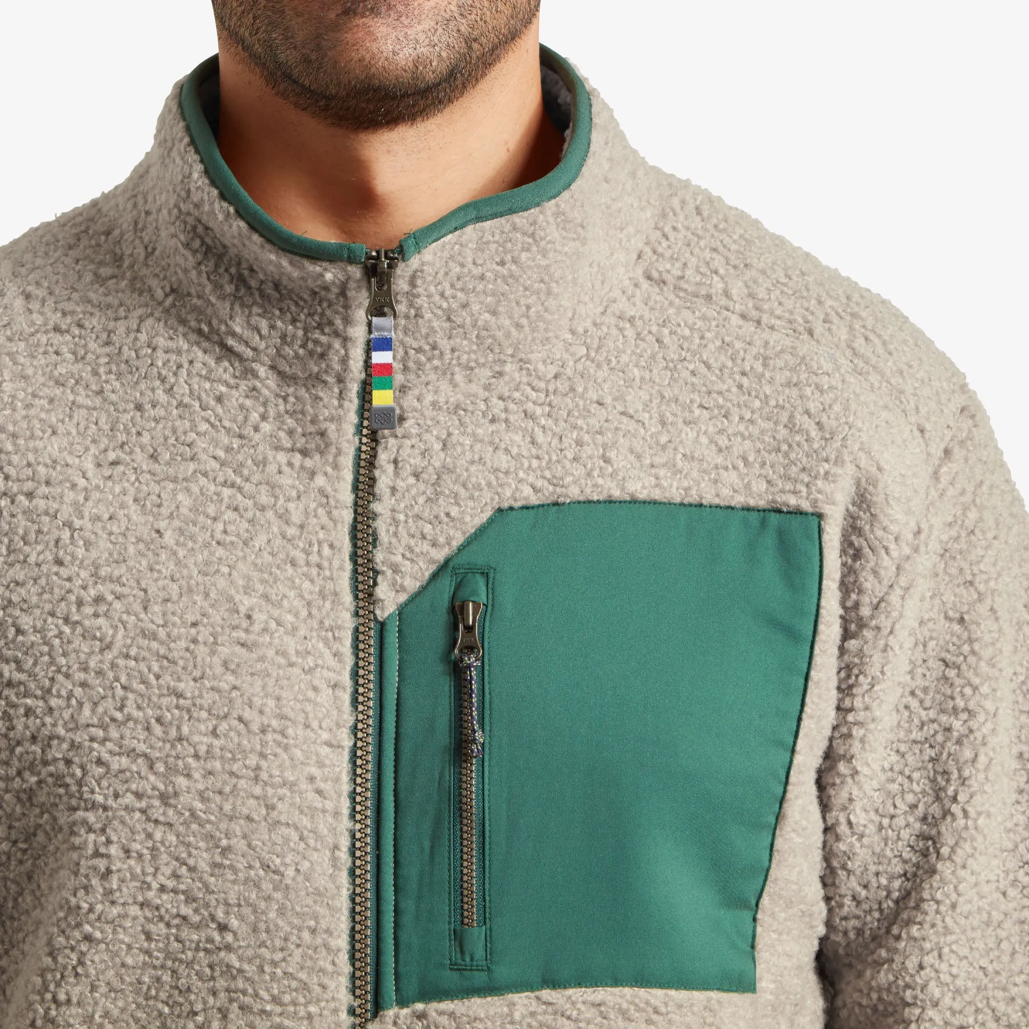 Yatri Full Zip Jacket - Bardiya Sand