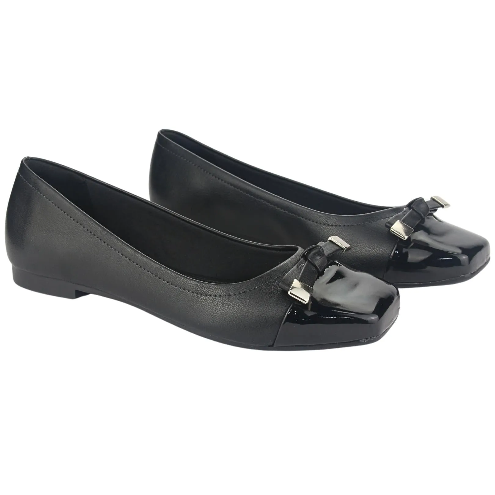 Zapato Via Marte Mujer 23-13207 V Preto Casual