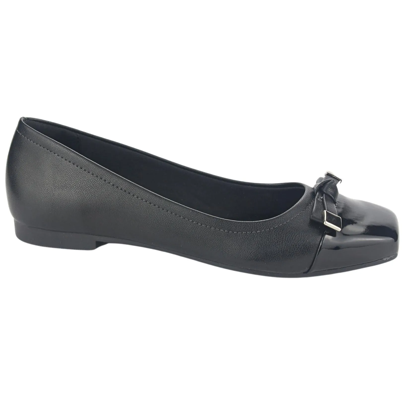Zapato Via Marte Mujer 23-13207 V Preto Casual